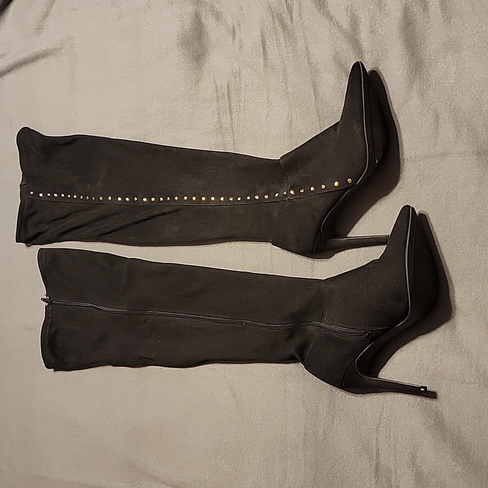 Ann Michell over the knee boots size 10 black
